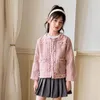 Vestes pour filles, manteau à motifs floraux, vêtements de printemps et d'automne pour enfants de 6 8 10 12 14