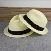 Berretti a tesa piccola Cappelli di paglia di carta di grandi dimensioni Uomo Estate Bello berretto da sole Grande cappello Trilby Jazz Plus Fedora 56-58 cm 58-60 cm