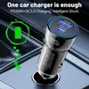 Snabb snabb laddning PD 30W 20W USB C -billaddare Dual Ports Vehicle Chargers Power Adapters för iPhone 12 13 14 15 Samsung HTC LG Android B1