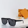 Modische Herren- und Damen-Sonnenbrille mit Farbwechsel, luxuriöse, quadratische Spiegel-Sonnenbrille für Herren, hochwertige UV400-beständige Sonnenbrille Z1082