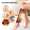 Foot Massager EMS Calf Thigh Heated Massager Leg Air Pressotherapy Foot Muscle Rehabilitation Physiotherapy Circulation Sanguine Jambe 231202