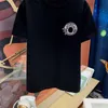 2023 Fashion Tasarımcı Erkek T Shirt Yüksek Kaliteli Yeni Kadın Mektup Baskı Kısa Kol Yuvarlak Boyun Pamuklu Tees Polo boyutu05