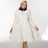 Parkas de plumón para mujer 5XL Mujer de invierno Chaqueta larga acolchada Pato blanco Abajo Abrigo femenino Abrigo ultraligero Chaquetas sólidas delgadas Abrigo Parkas portátiles 231202