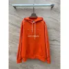 23SS Dameshoodie Designer Hoodie Herenhoodie Damesmode Ribbon Splice Letter 1921 Paar Dezelfde stijl Kleding Hoodie Geborduurd G-patroon op de borst