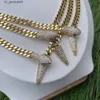 BD-L1470 Sparkly Amazing Collana a catena cubana in oro 18 carati collane di serpente moda per donne uomini gioielli da festa collane cz