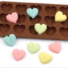 Ferramentas de bolo amor molde silicone acessórios de cozimento diy chocolate doces moldes fudge cupcake decoração suprimentos 231202