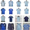 Retro Argentina Maradona Camisas de futebol Vintage Camisas de futebol MESSIs Maillots de foot 1986 1993 1994 1996 97 1998 2000 2001 2006 2010 2014 Camiseta de Futbol