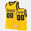 College Custom Iowa Hawkeyes Basketball Ed Jersey Carter Kingsbury Luc Laketa Patrick McCaffery Filip Rebraca Joe Toussaint