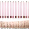 أقلام الرصاص الشفاه Pink Lipliner Pencil Label Matte Natural Natural Lip Lip Pigment Makeup Makeup Gholesale عناصر لإعادة البيع 231202