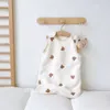 Sleeping Bags Cartoon Baby Sleeping Bag Thick Soft Anti-kick Quilt Children's Vest Warm Fleece Kids Sleeping Bag Bedding 231202