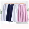 Towel Beauty Salon Bath Skirt Cotton Summer Thin Women's Wearable Towels Skirts Embroidery Fashion Spa Robes
