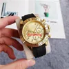 Relojes de lujo para hombre Reloj clásico de negocios de cuarzo de silicona de marca para hombre