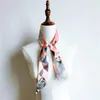 Scarves Gift Silk Ribbon Square Scarf Customization Printing Factory