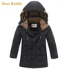 Manteau en duvet 2023 Mode hiver veste de canard pour grand garçon enfants portent des vêtements parka vêtements épaissir vêtements à capuche en plumes 6 16 ans 231202