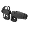 3XMAG-1 3X Mag Magnifier Scope With Mount For Tactical Airsoft Milsim With Full Markings Or Hunting Riflescope