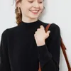 Maglioni da donna WHOLEGARMENT 3D KNIT SEAMLESS Pullover di cashmere Dolcevita Maglione vintage Autunno Inverno Abbigliamento Donna Top a maniche lunghe