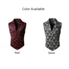 Gilets pour hommes Gilet pour hommes Gilet décontracté Motif décoratif victorien Mode Formelle Polyester Régulier Confortable