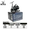 フライフィッシングリール2 w.p.e Eg Eg Eg Spinning Reel 4500 5500 7 1 BBS 4.6 1ギア比フィーダーフルメタルラインスプールフィッシュタックル231204