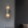 Modern Wall Lamps for Bedroom Bedside Hotel Living Room Sconce Lights Decoration Background Fixtures Crystal Hallway Stairs Led