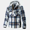 Men's Down Mens Autumn And Winter Fashion Casual Fleece Hooded Warm Thick Jacket Overcoat Windproof Hip Hop