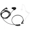 2 Radio Earpiece Way Throat Microphone Earpiece Microphone for - Driving/driving Wireless Radio Intercom System