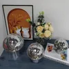 Party-Dekoration, Retro-reflektierende Pilzform, Disco-Spiegelkugel, DJ-Licht, moderne Heimdekoration für Abschlussball, Haus, Zimmer, Skulpturen und Figuren