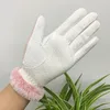 Guantes deportivos TTYGJ A prueba de frío Otoño e invierno para mujer Protector de muñeca cálido Antideslizante Polar Golf Manos izquierda derecha 1 par 231204