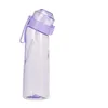 Wasserflasche mit Luftgeschmack, Up Sports Fashion Strohbecher, Wasserflasche, geeignet für Outdoor-Sport, Fitness, Wasserbecher