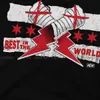 T-shirt da uomo Aew Best In The World CM Punk T-shirt da uomo in cotone Moda girocollo Tee Shirt Harajuku manica corta T231204