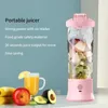 Mélangeur portable, mélangeur pour shakes et smoothies, mélangeurs de taille personnelle, avec mélangeur de jus de fruits rechargeable par USB, presse-agrumes électrique, appareils de cuisine