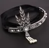 Stirnbänder Art Deco Damen 1920er Jahre Vintage Braut Kopfschmuck Kostüm Haarschmuck Flapper Great Gatsby Blatt Medaillon Perlen Stirnband 231204