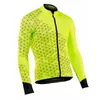 Cycling Jersey Sets escent Yellow Men Autumn Bicycle Clothing Road Racing Clothes Breathable Spring Bike Shirt Long Sleeve 231204