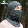 Cycling Caps Masks ROCKBROS Winter Face Mask Breathable Ski Cycling Scarf Running Training Balaclava Outdoor Sports Warm Winderproof Bike Equipment 231204