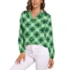 Dames blouses Mondriaan geometrie losse blouse moderne kunst Street Fashion oversize vrouwen lange mouwen grappig shirt herfst aangepaste top