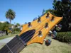 Guitarra eléctrica de buena calidad, superventas, 2011, personalizada, 22, ámbar, 10 Top Birds, zurdo, Slash - Instrumentos musicales