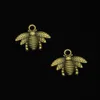 109pcs Zinc Alloy Charms Antique Bronze Plated bumblebee honey bee Charms for Jewelry Making DIY Handmade Pendants 21 16mm269s