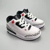 Jumpman 3s kids shoes Toddlers boys Basketball 3 sneakers girls boy Game Chicago designer kid sneaker Athletic Infants Melody size 24-35