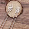 Accessoires pour cheveux BoYuTe (10 pièces/lot) 12*115*2MM fourchette à cheveux en fer épingle à cheveux soudage en laiton filigrane bricolage accessoires pour cheveux en gros Q231204