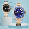 Man Gold Watch Movement Watches AAA Reloj 시계 패션 40mm 2813 자동 시계 풀 스테인리스 스틸 고급스러운 Luminous Montre De Luxe Hombre Wristwatches