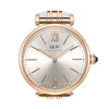 Damenuhren CARNIVAL Mode Quarz-Armbanduhr Luxus Damen Saphir Edelstahl Armbanduhren Wasserdicht Elegant für Frauen Reloj Mujer 231204