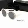 Franse luxe zonnebril Polariserende lens ontwerper Dames Heren 6499 Premium bril met rond montuur Dames Brilmontuur Vintage zonnebril