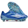 Gift Bag Quality Football Boots X Crazyfast.1 SG Movable Metal Spikes Soccer Cleats For Mens Soft Ground Leather Comfortable Training Knit Football Shoes Size US 6.5-11