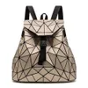 2020 novas mulheres holograma mochila geométrica mochilas meninas sacos de ombro viagem para mulheres totes designer luxo mujer x052232o