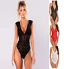 Sexy pijamas ursinhos malha rendas mulheres apertadas roupas sexy lingerie camisola macacão pijamas oco olhando teddy 231204