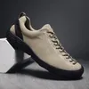 Dress Shoes Men's Genuine Leather Outdoor Nonslip Sneakers Breathable Large Size Casual Fashion Flats Boat Men 231204