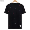 Psycho Rabbit Shirt Hoge Kwaliteit Luxe Mannen Zomer Casual t Heren Dames Skeleton Fashion Design Tshirt Paar Korte Mouw Man 426