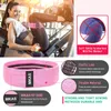 Yoga Stripes MKAS 3PCS Fitness Gummiband Elastische Widerstandsbänder Set Hüftkreis Expander Gym Booty Heimtraining 231104