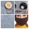 Berets Winter Men Ear Flaps Beanie Hat With Glasses Cap Knitted Women Adult Unisex Casual Ladies Outdoors Watch Bonnet