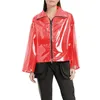 Vestes Femmes Punk Hommes Femmes Feitsh Veste en plastique Transparent Transparent PVC Shift Manteau à manches longues Tops Voir à travers Chic Private Party