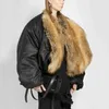 Women's Jackets Jacket 2023 Winter Y2k High-quality Environmental Protection Fur Fashion Temperament Casual Hundred Warm Coat